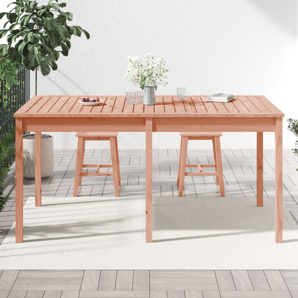 Tuintafel 159,5x82,5x76 cm massief douglashout MeubelReus