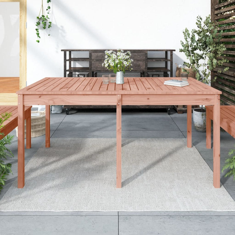 Tuintafel 159,5x82,5x76 cm massief douglashout MeubelReus