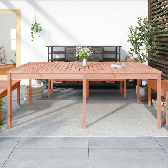 Tuintafel 203,5x100x76 cm massief douglashout MeubelReus