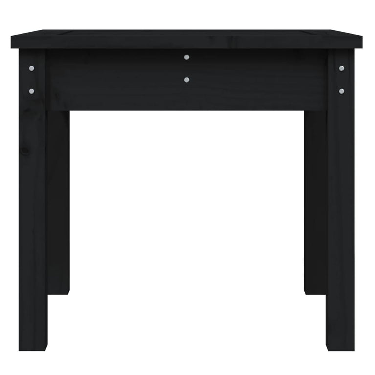 Tuinbank 50x44x45 cm massief grenenhout zwart MeubelReus