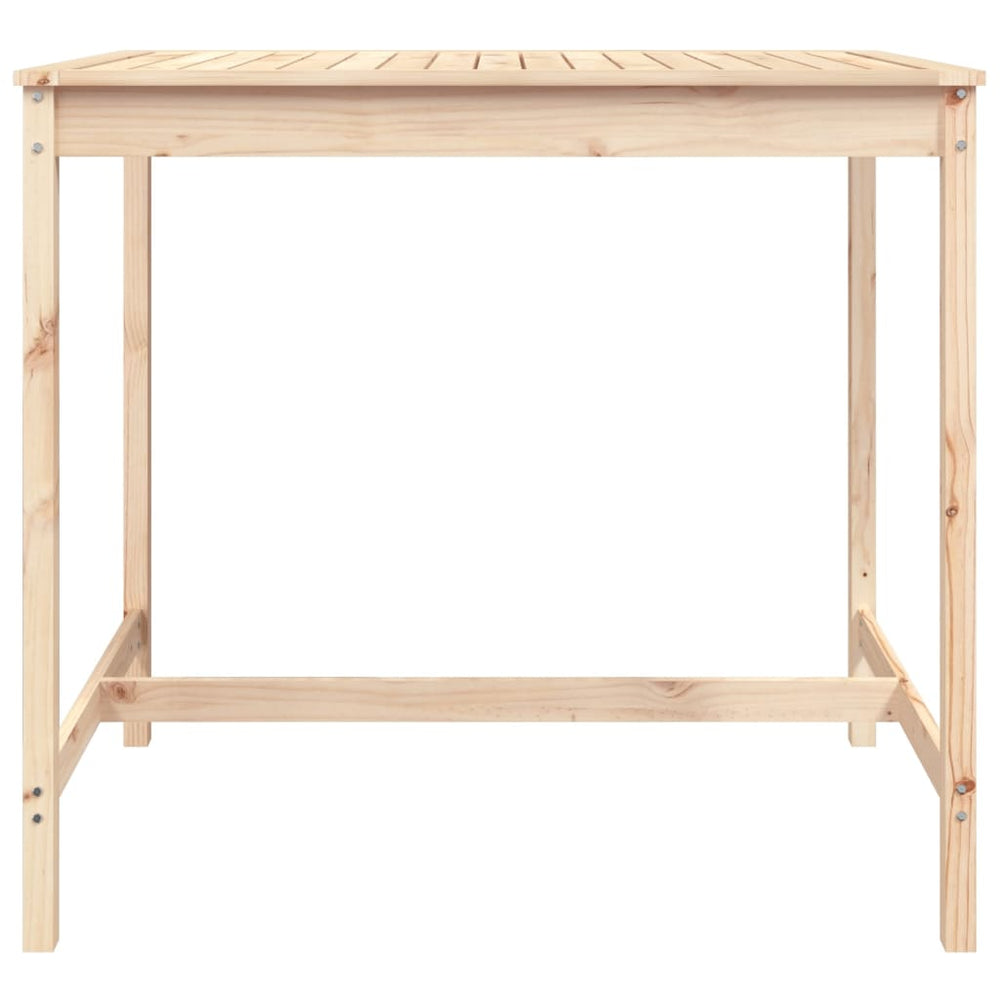 Tuintafel 121x82,5x110 cm massief grenenhout MeubelReus