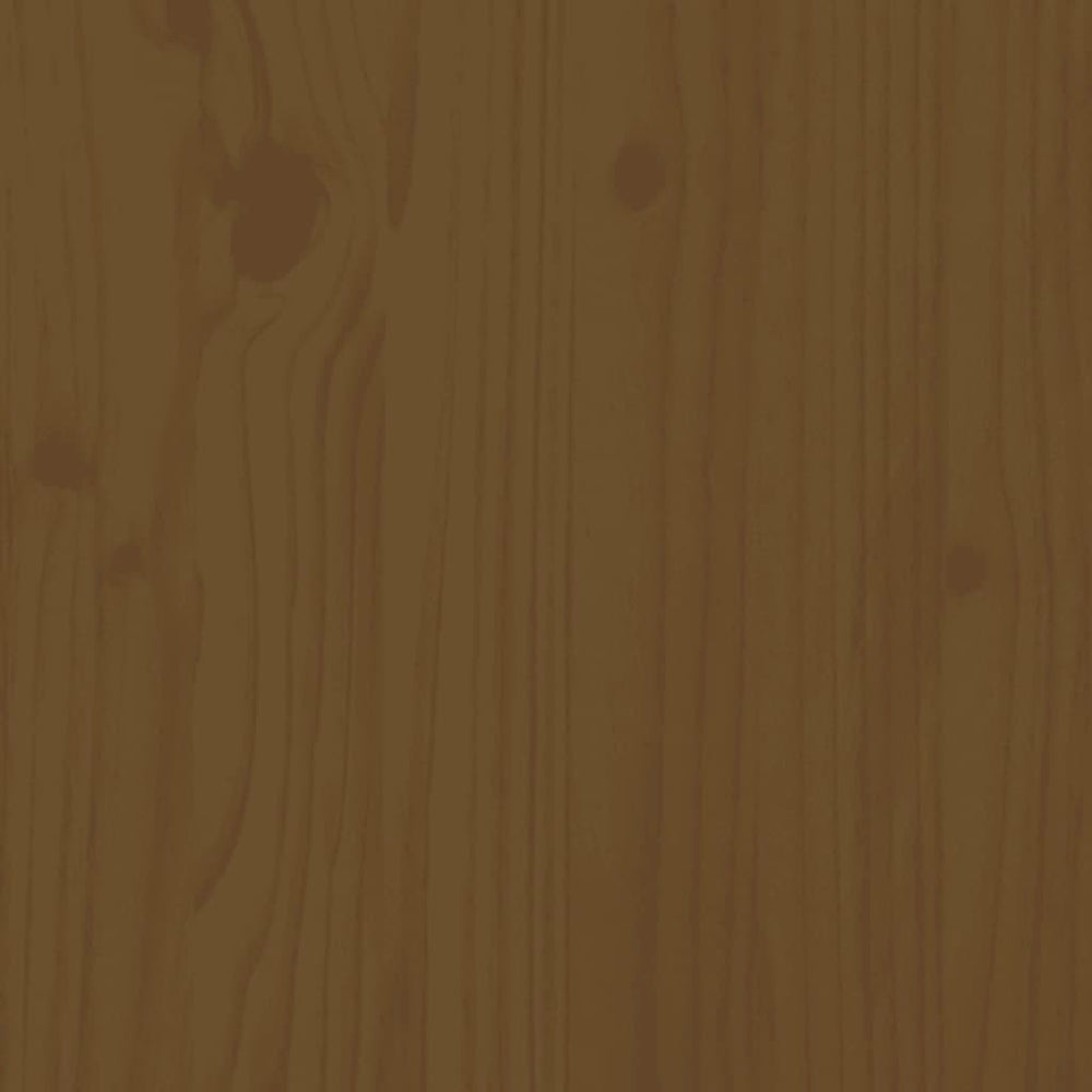 Tuintafel 121x82,5x110 cm massief grenenhout honingbruin MeubelReus