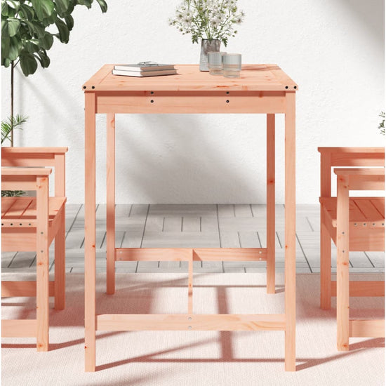 Tuintafel 121x82,5x110 cm massief douglashout MeubelReus