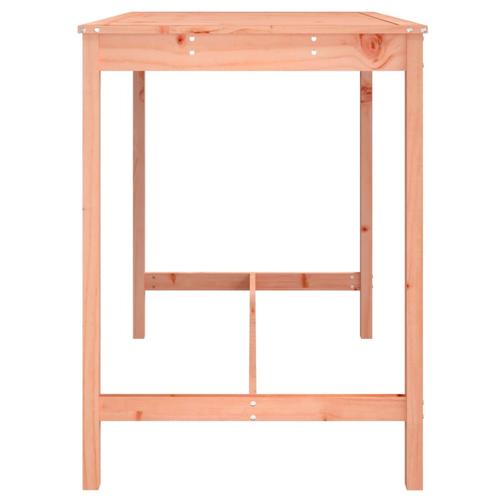Tuintafel 121x82,5x110 cm massief douglashout MeubelReus