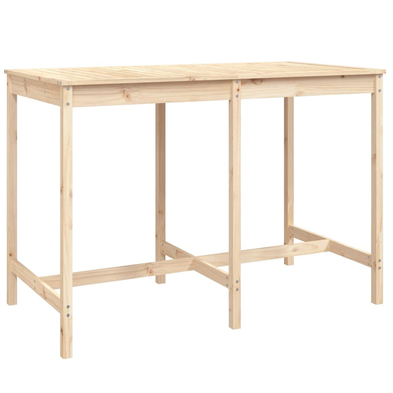 Tuintafel 159,5x82,5x110 cm massief grenenhout MeubelReus