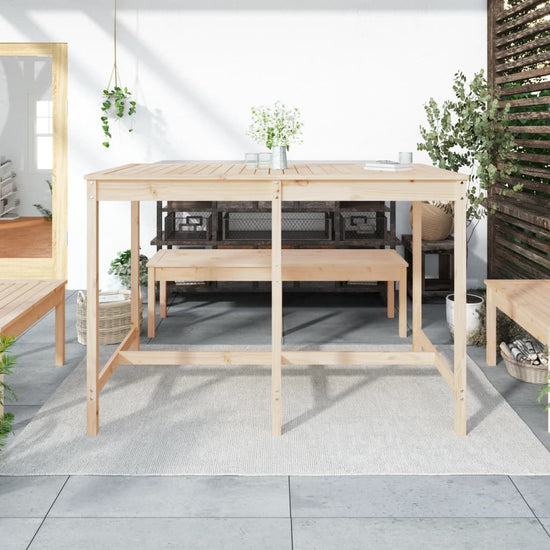 Tuintafel 159,5x82,5x110 cm massief grenenhout MeubelReus