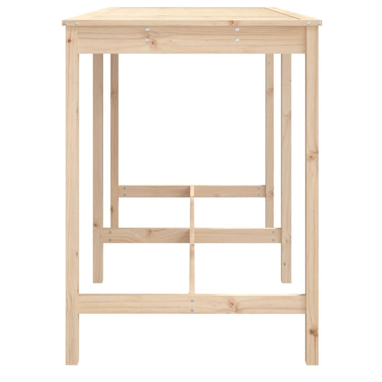 Tuintafel 159,5x82,5x110 cm massief grenenhout MeubelReus