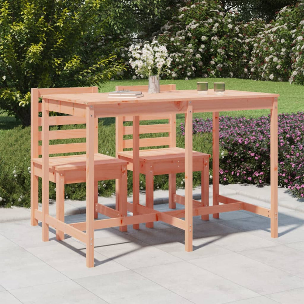 Tuintafel 159,5x82,5x110 cm massief douglashout MeubelReus
