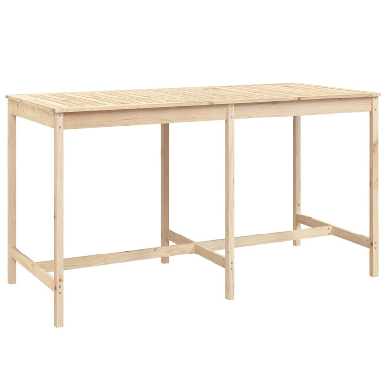 Tuintafel 203,5x90x110 cm massief grenenhout MeubelReus