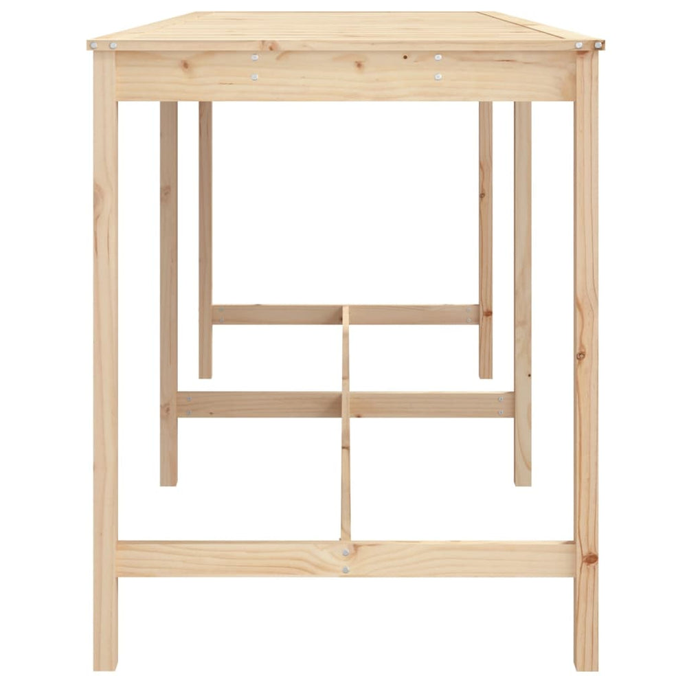 Tuintafel 203,5x90x110 cm massief grenenhout MeubelReus