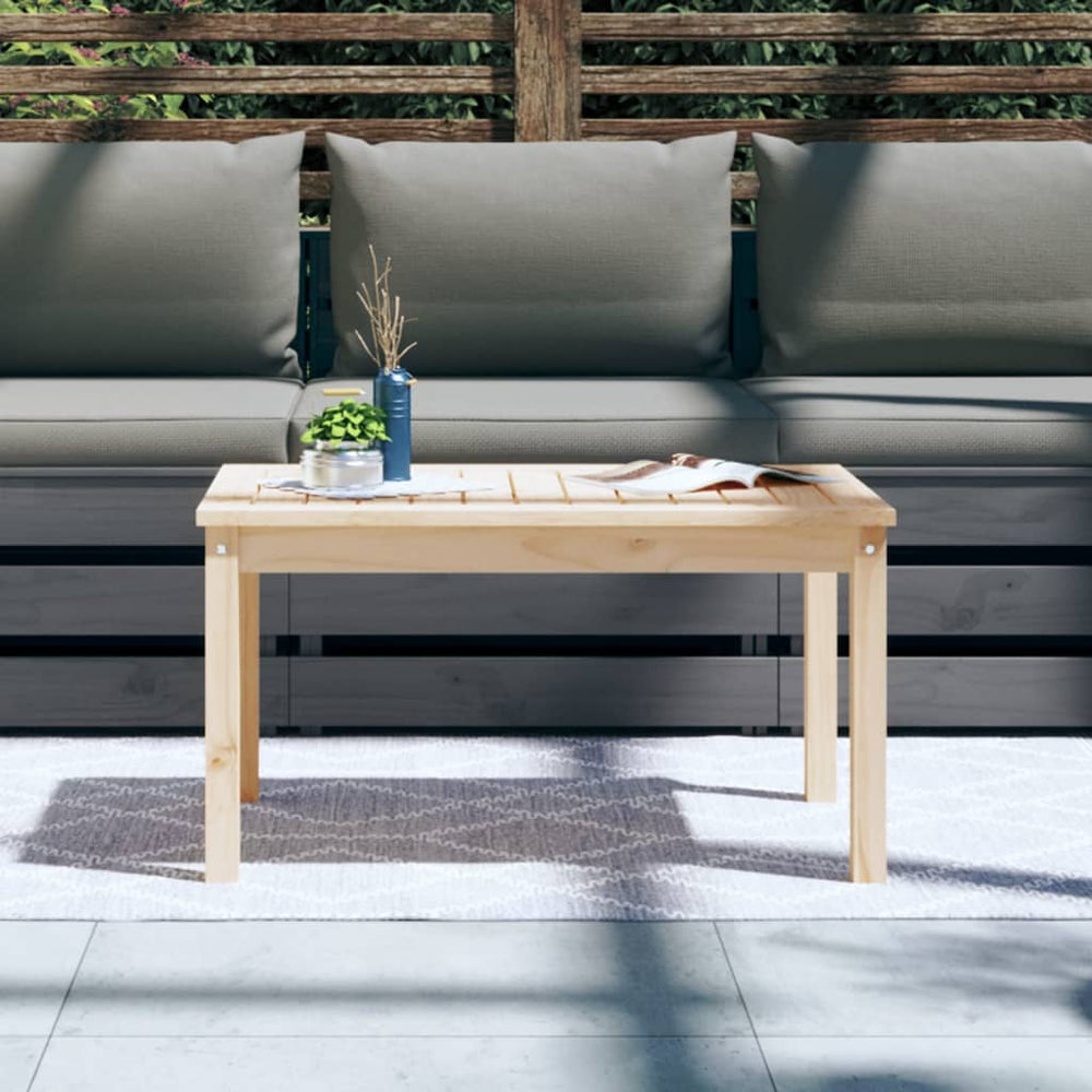 Tuintafel 82,5x50,5x45 cm massief grenenhout MeubelReus