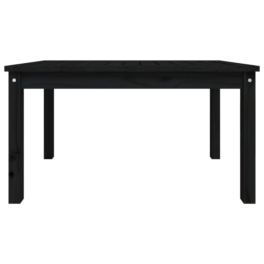 Tuintafel 82,5x50,5x45 cm massief grenenhout zwart MeubelReus