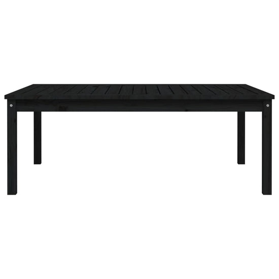 Tuintafel 121x82,5x45 cm massief grenenhout zwart MeubelReus