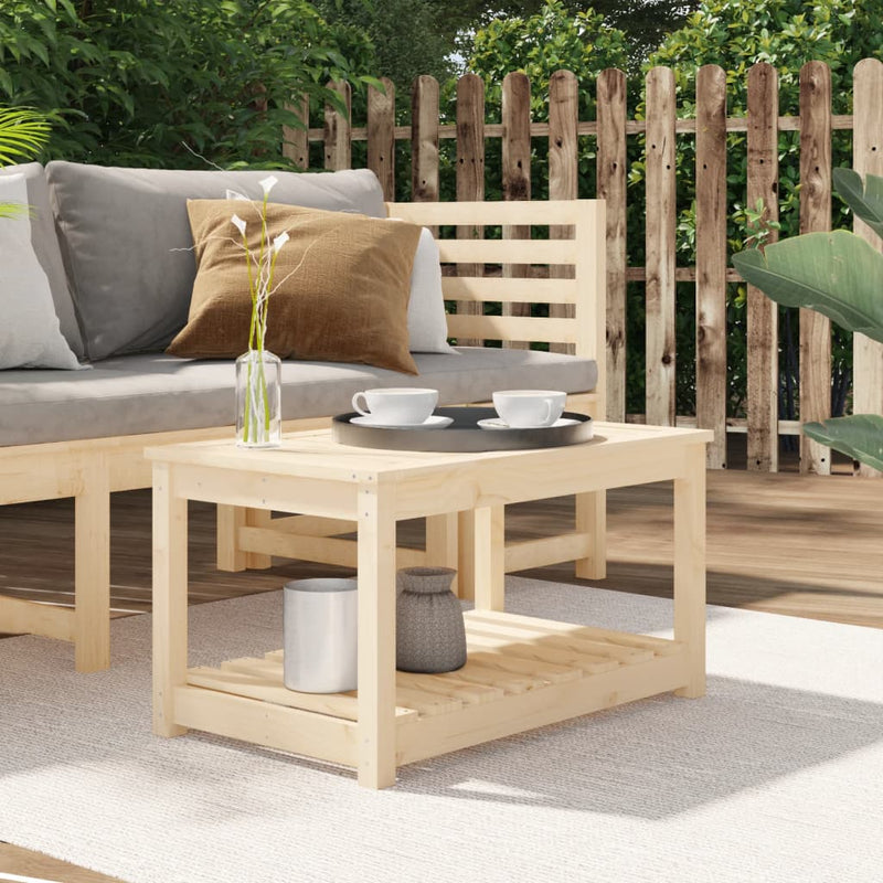 Tuintafel 82,5x50,5x45 cm massief grenenhout MeubelReus