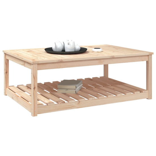 Tuintafel 121x82,5x45 cm massief grenenhout MeubelReus