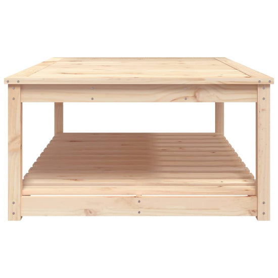 Tuintafel 121x82,5x45 cm massief grenenhout MeubelReus