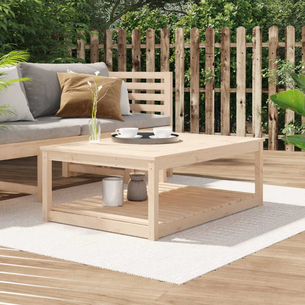 Tuintafel 121x82,5x45 cm massief grenenhout MeubelReus