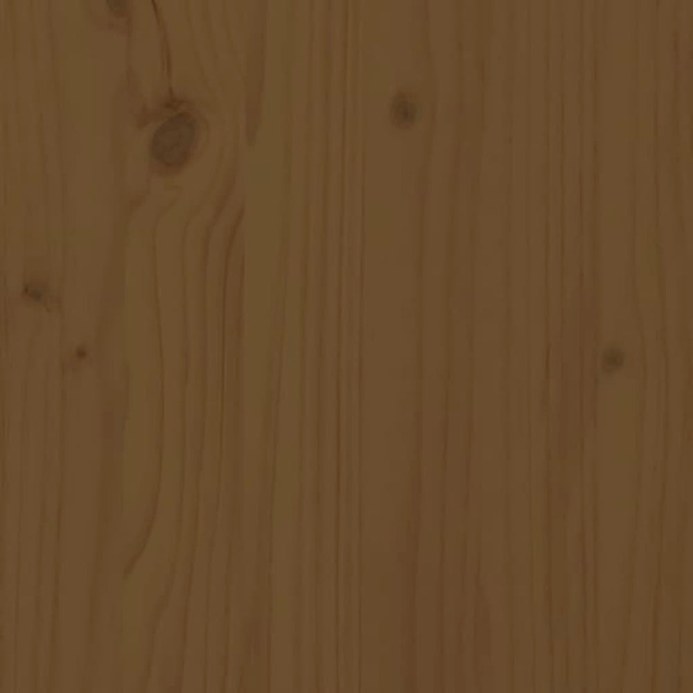 Tuintafel 121x82,5x45 cm massief grenenhout honingbruin MeubelReus