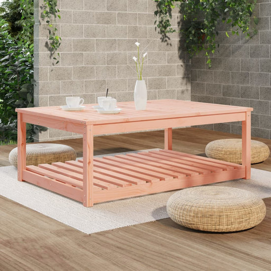 Tuintafel 121x82,5x45 cm massief douglashout MeubelReus