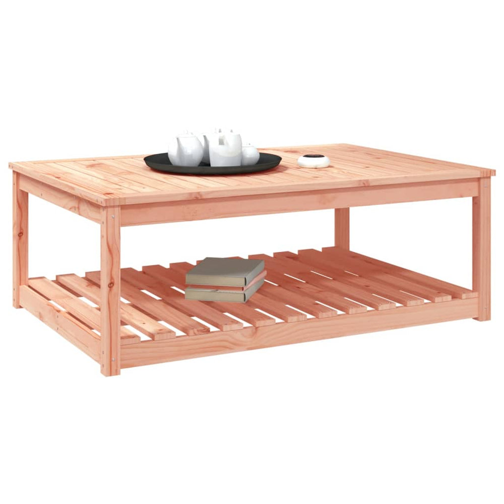 Tuintafel 121x82,5x45 cm massief douglashout MeubelReus
