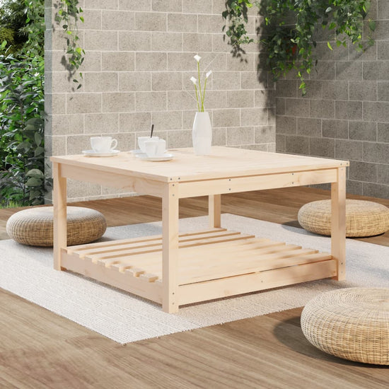Tuintafel 82,5x82,5x45 cm massief grenenhout MeubelReus