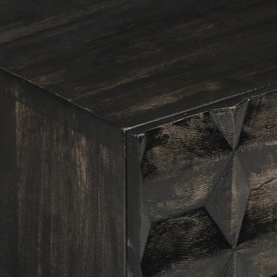Nachtkastje 40x29x50 cm massief mangohout MeubelReus