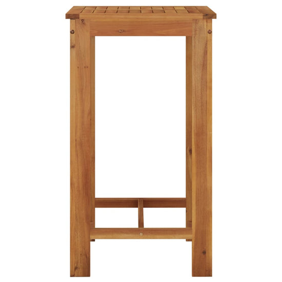 Tuinbartafel 60x60x105 cm massief acaciahout MeubelReus
