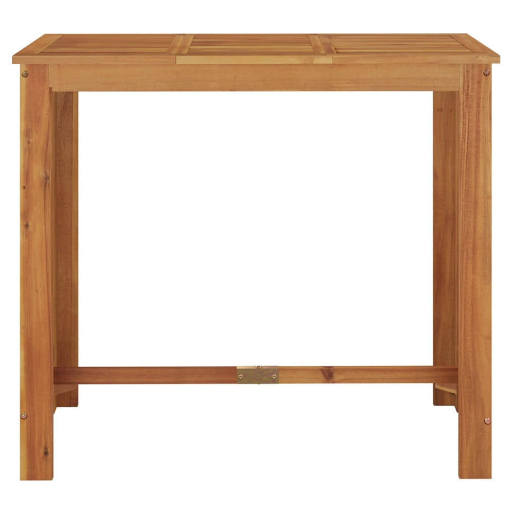 Tuinbartafel 120x60x105 cm massief acaciahout MeubelReus