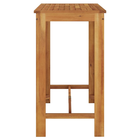Tuinbartafel 120x60x105 cm massief acaciahout MeubelReus