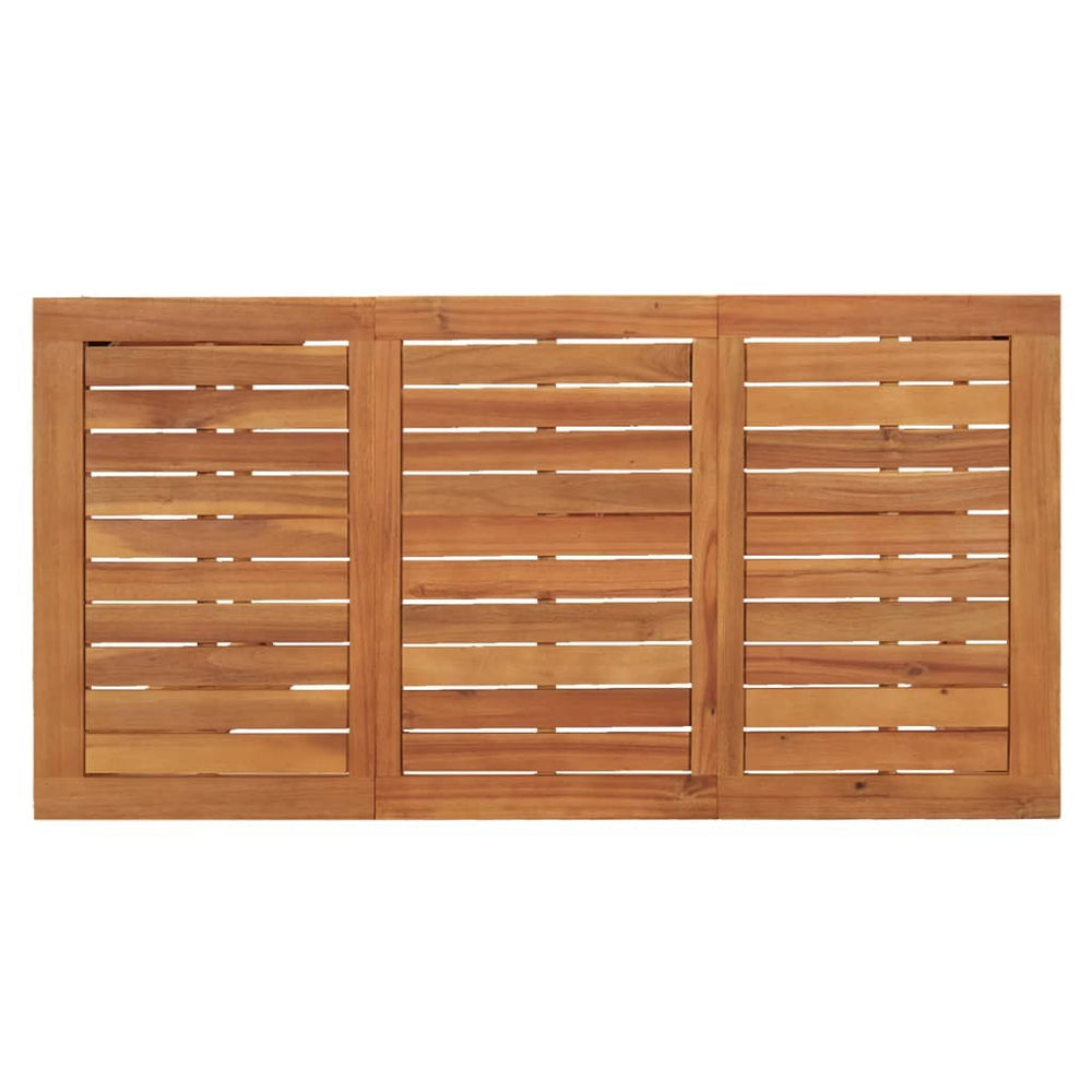 Tuinbartafel 120x60x105 cm massief acaciahout MeubelReus