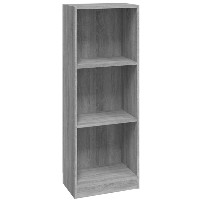 Boekenkast 40x24x109 cm bewerkt hout grijs sonoma eikenkleurig MeubelReus