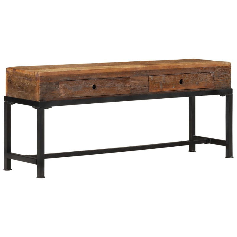 Tv-meubel 110x30x46 cm massief gerecycled hout MeubelReus