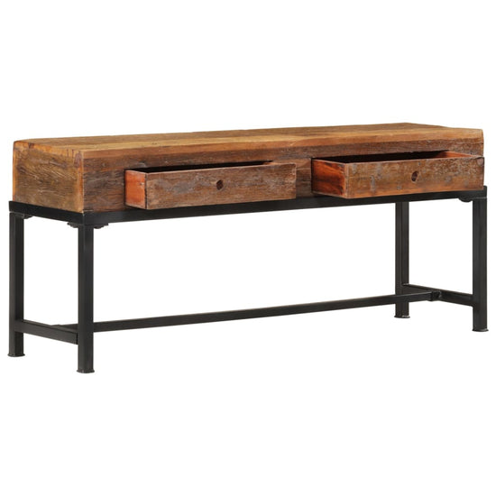 Tv-meubel 110x30x46 cm massief gerecycled hout MeubelReus