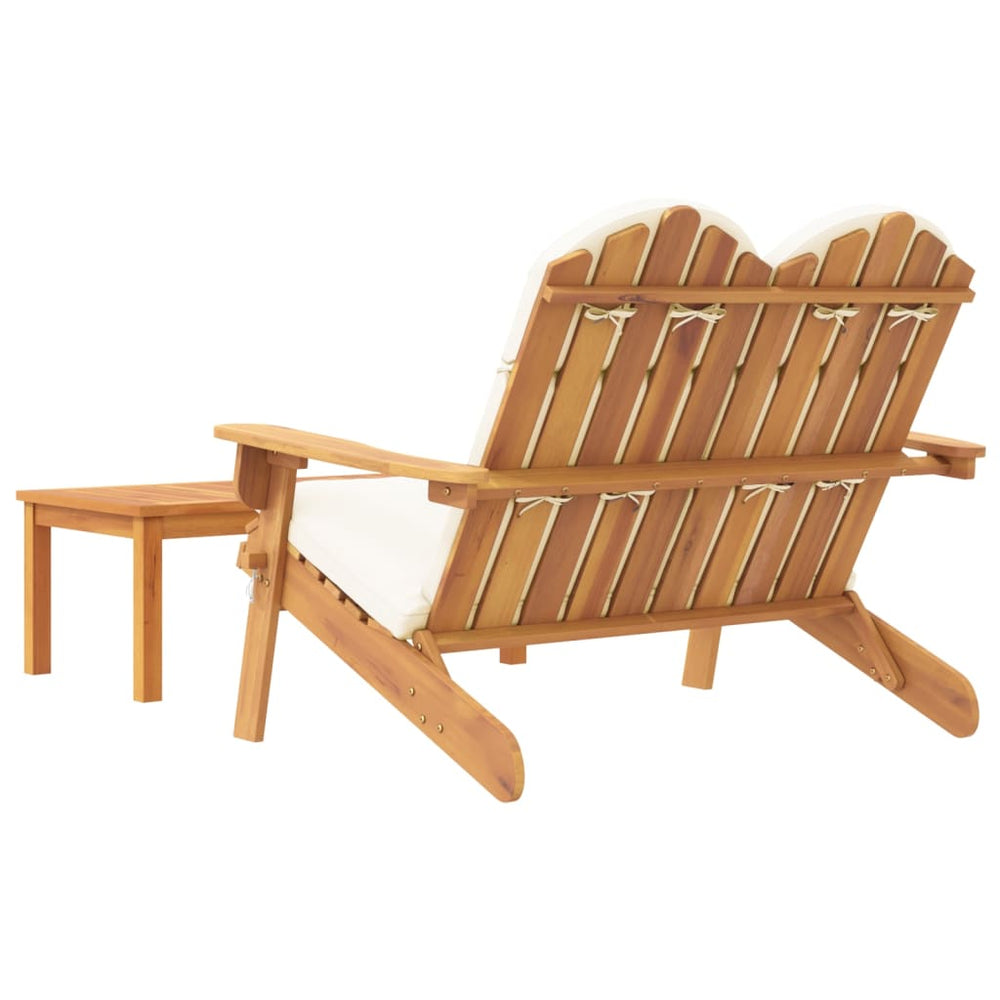 2-delige Loungeset Adirondack massief acaciahout MeubelReus