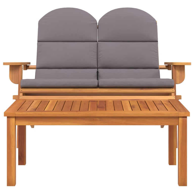 2-delige Loungeset Adirondack massief acaciahout MeubelReus