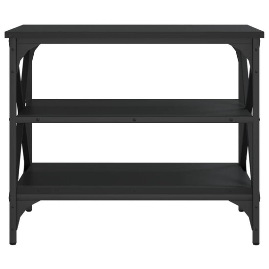 Tv-meubel 60x40x50 cm bewerkt hout zwart MeubelReus