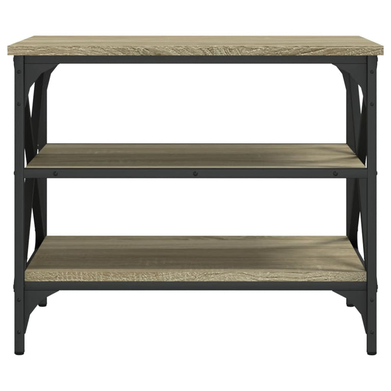Tv-meubel 60x40x50 cm bewerkt hout sonoma eikenkleurig MeubelReus
