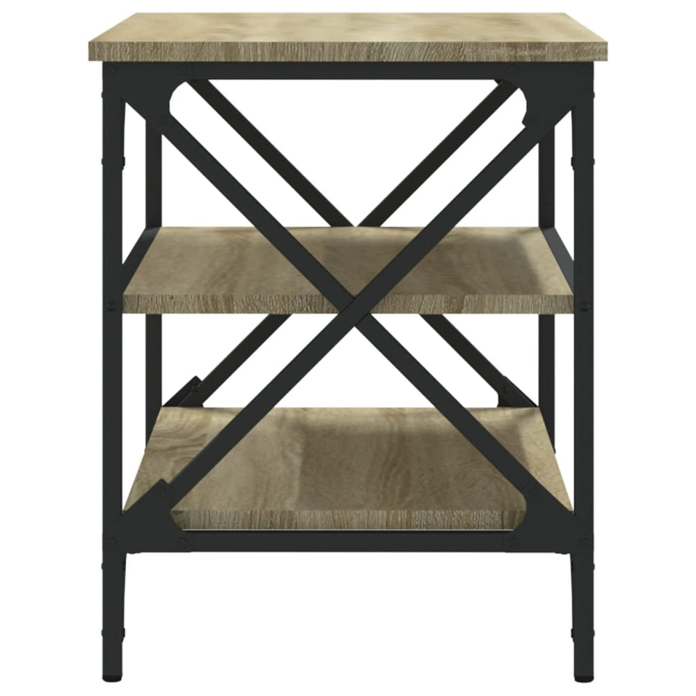 Tv-meubel 60x40x50 cm bewerkt hout sonoma eikenkleurig MeubelReus