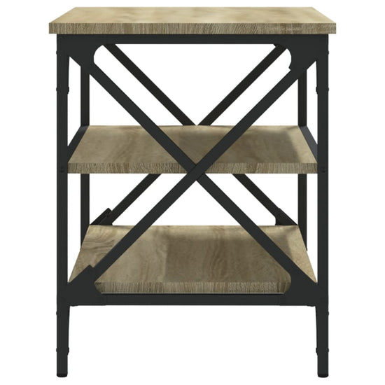 Tv-meubel 60x40x50 cm bewerkt hout sonoma eikenkleurig MeubelReus