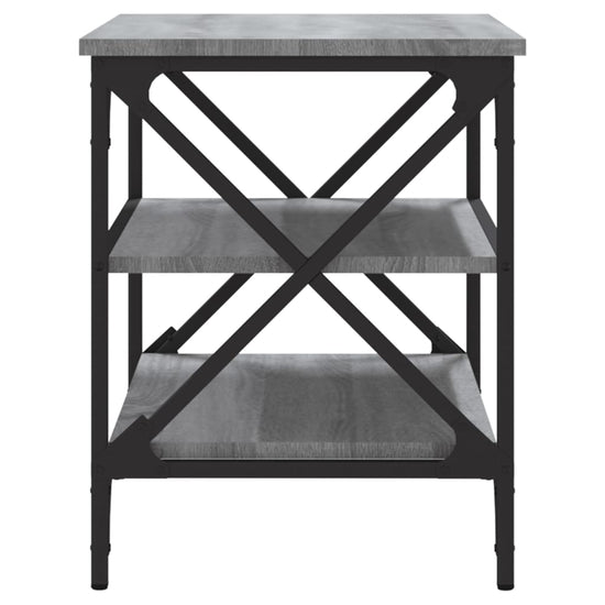 Tv-meubel 60x40x50 cm bewerkt hout grijs sonoma eikenkleurig MeubelReus