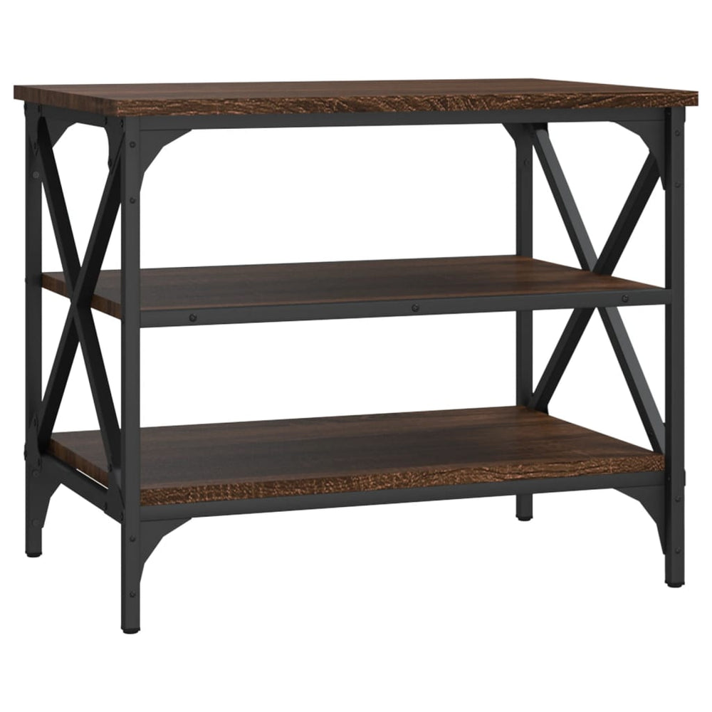 Tv-meubel 60x40x50 cm bewerkt hout bruin eikenkleur MeubelReus