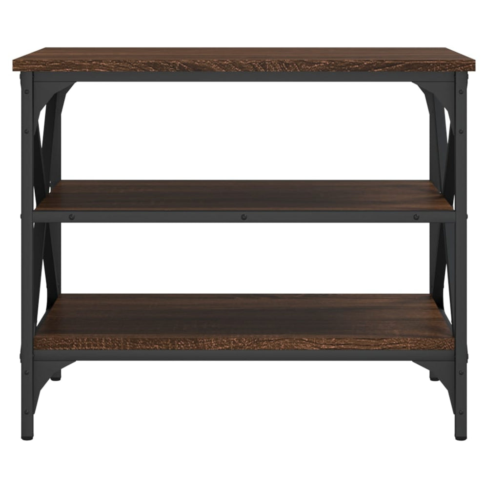 Tv-meubel 60x40x50 cm bewerkt hout bruin eikenkleur MeubelReus