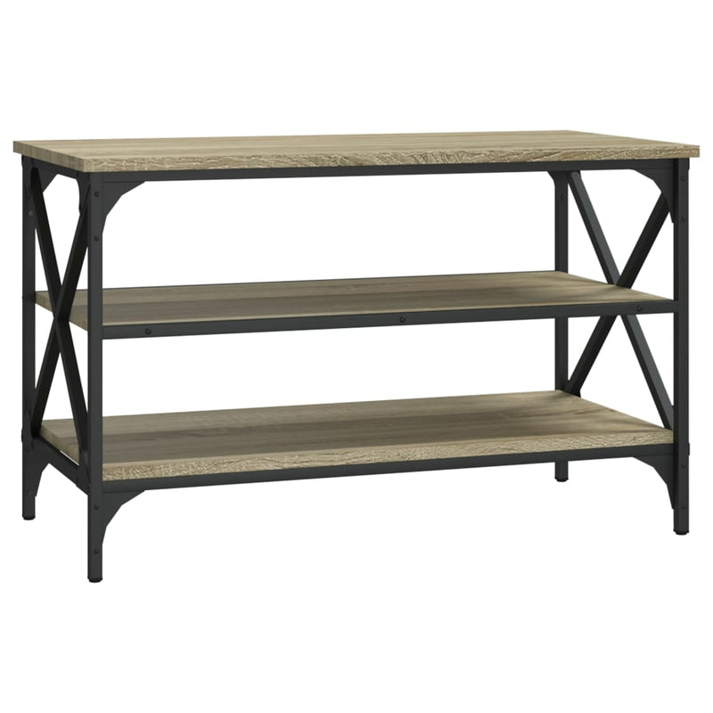 Tv-meubel 80x40x50 cm bewerkt hout sonoma eikenkleurig MeubelReus
