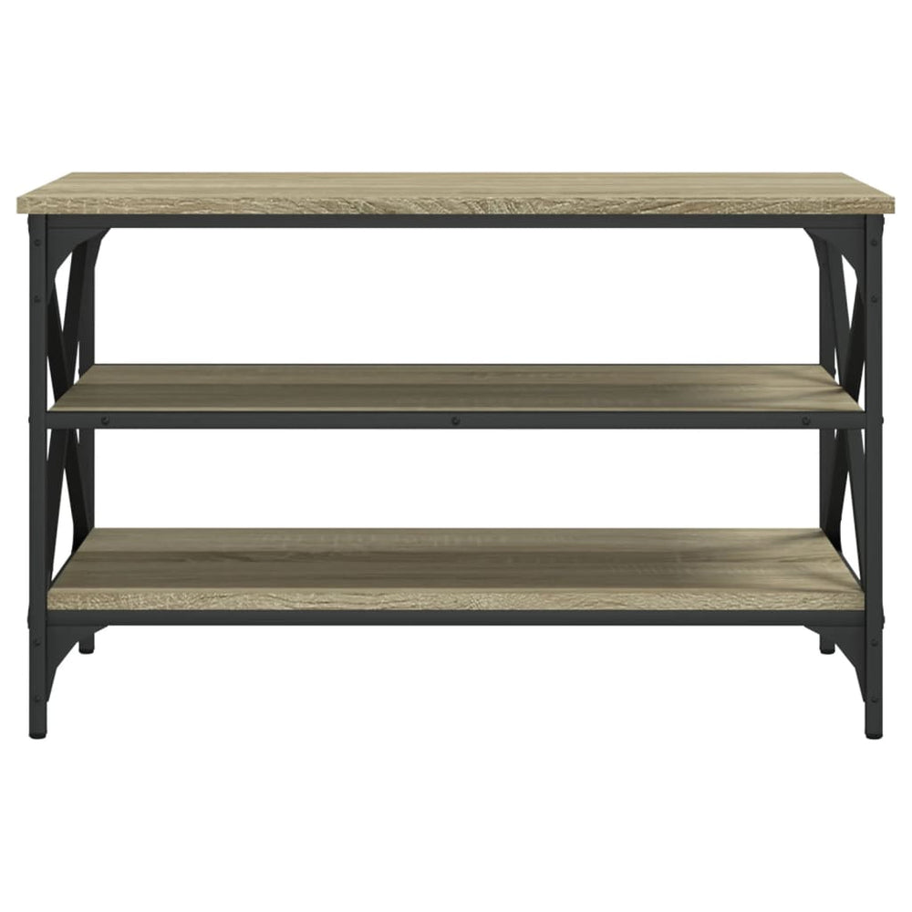 Tv-meubel 80x40x50 cm bewerkt hout sonoma eikenkleurig MeubelReus