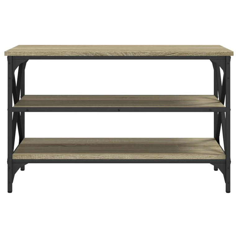 Tv-meubel 80x40x50 cm bewerkt hout sonoma eikenkleurig MeubelReus
