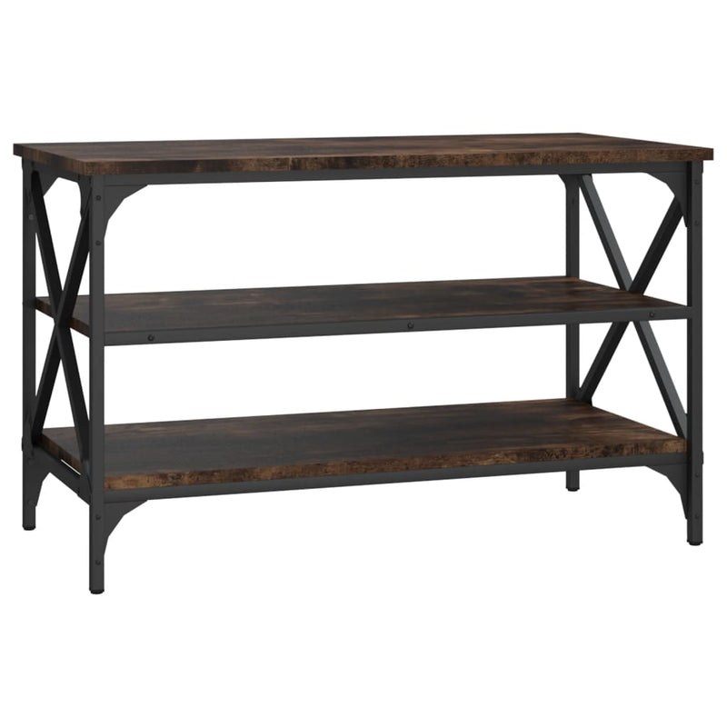 Tv-meubel 80x40x50 cm bewerkt hout gerookt eikenkleurig MeubelReus