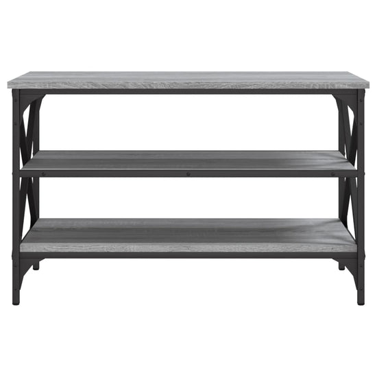 Tv-meubel 80x40x50 cm bewerkt hout grijs sonoma eikenkleurig MeubelReus