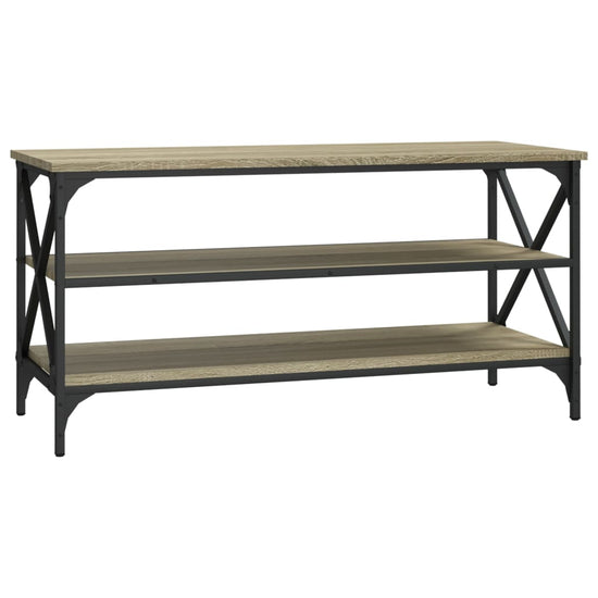 Tv-meubel 100x40x50 cm bewerkt hout sonoma eikenkleurig MeubelReus