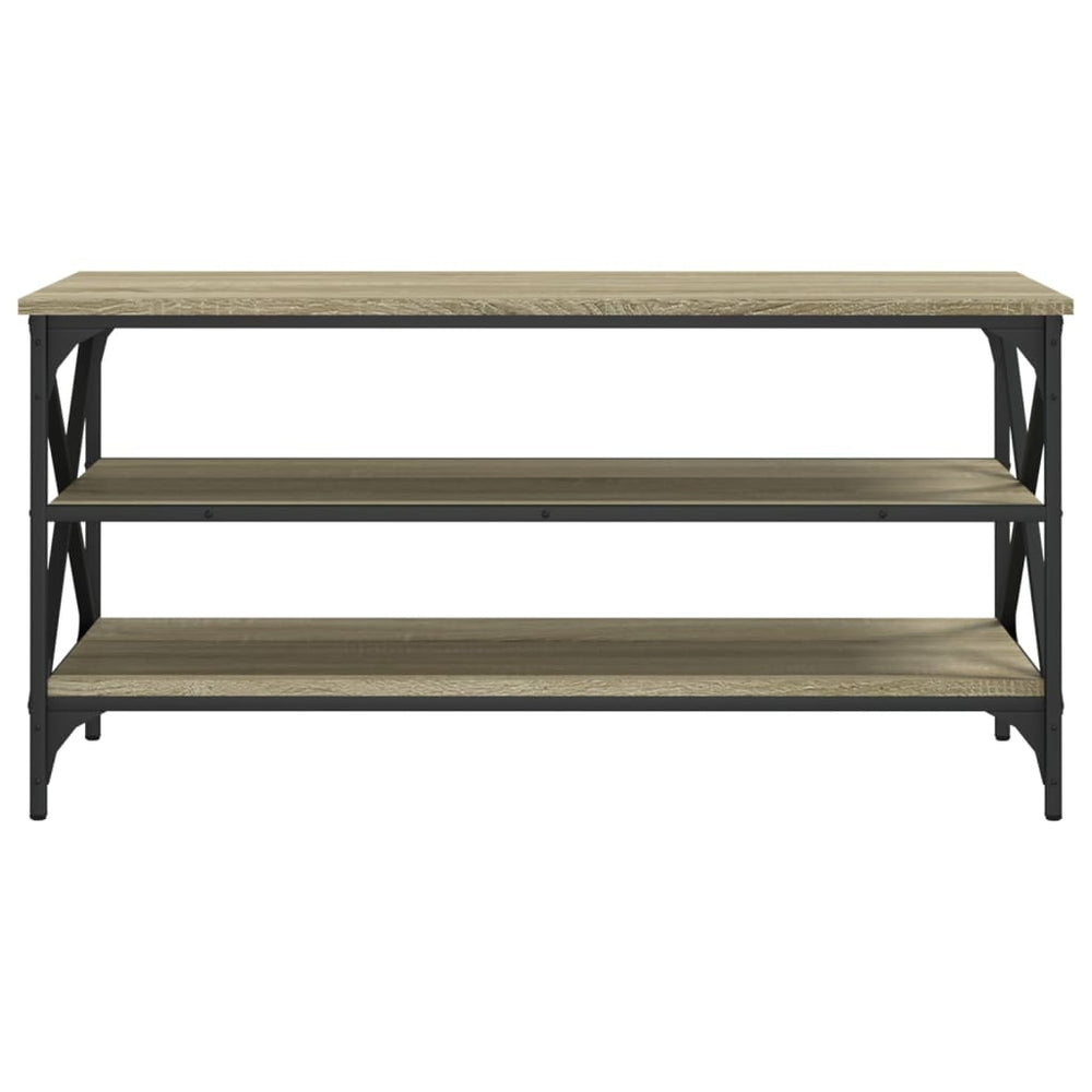 Tv-meubel 100x40x50 cm bewerkt hout sonoma eikenkleurig MeubelReus