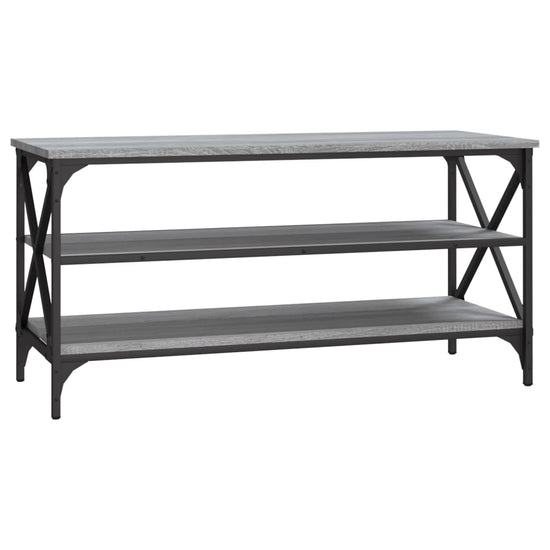 Tv-meubel 100x40x50 cm bewerkt hout grijs sonoma eikenkleurig MeubelReus